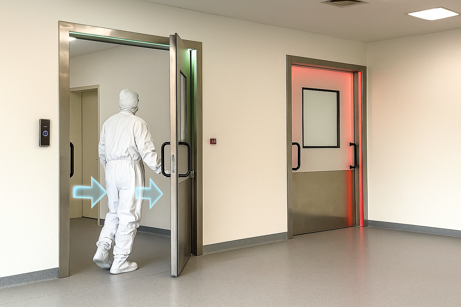 Role of Door Interlock Systems in Pharmaceutical Cleanrooms